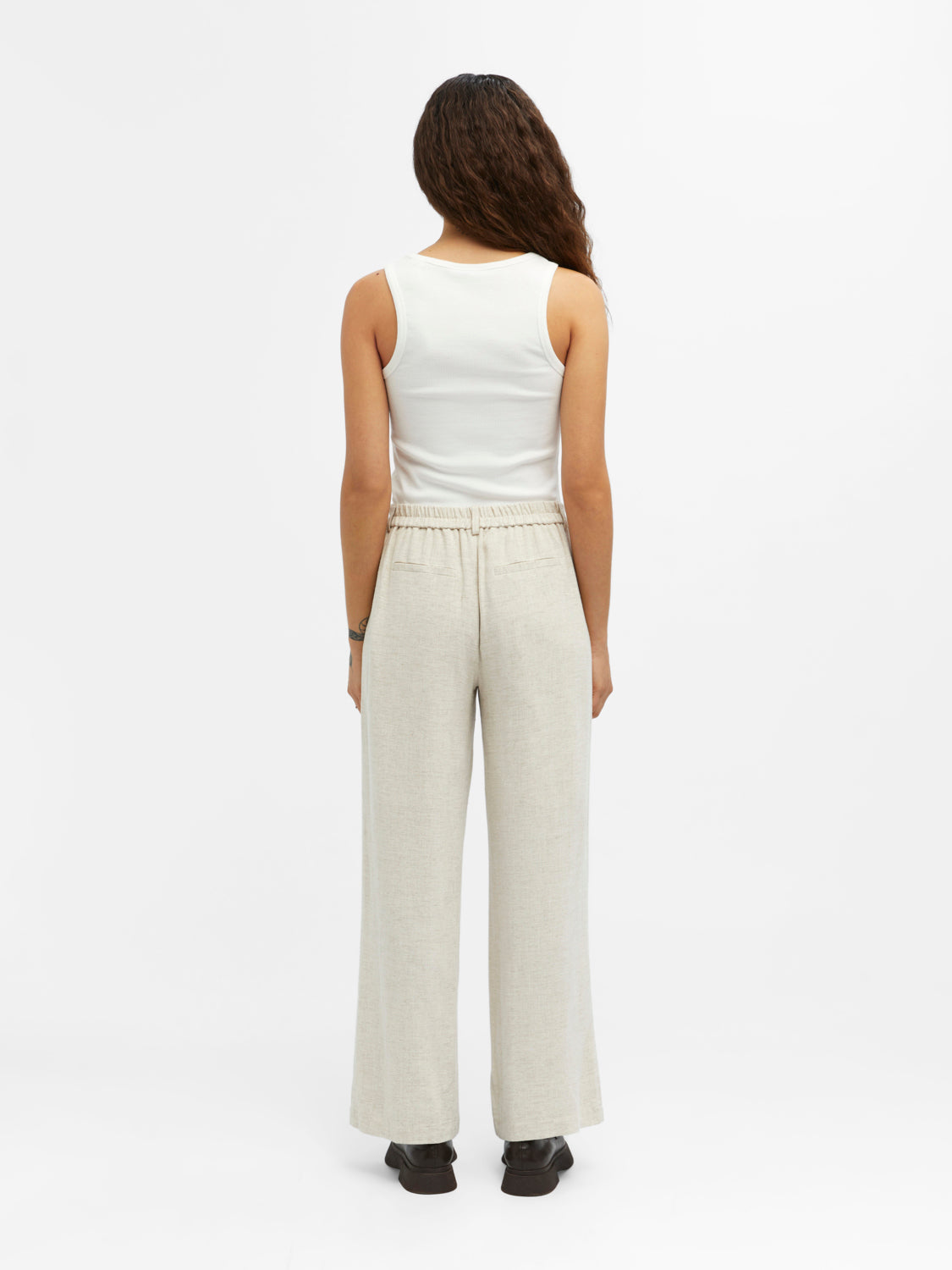 OBJSANNE Pants - Sandshell